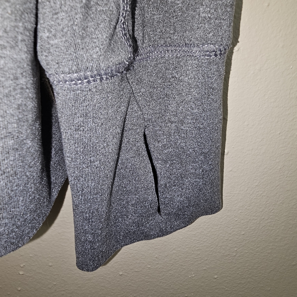 NEW Eddie Bauer Women's Gray Full Zip Track Jacket Size L Lightweight - Picture 4 of 10